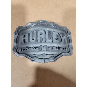 Hurley Surfer Promo Belt Buckle Freedom of Choice Vintage Limited Edition.DBD231